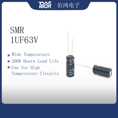 circuitos des alta temperatura radiales del condensador electrolítico de 5x11m m 1UF 63V