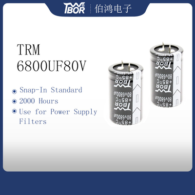 Broche de TRM 6800uf 80v en el condensador 30x45m m del inversor a prueba de explosiones