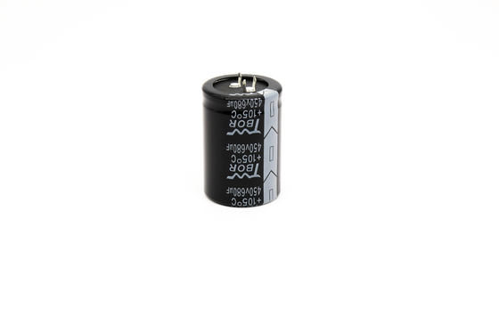 broche 680uf450v en el condensador electrolítico 35x50m m