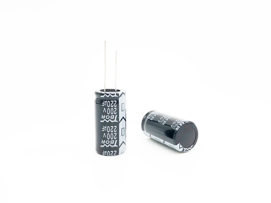 220uF200V condensador miniatura de aluminio 18X35m m ISO 14001