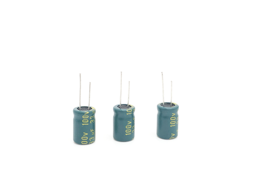 Condensador electrolítico de aluminio de alta frecuencia 10X20m m de 100uF 80V 5000 horas