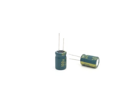 Condensador electrolítico de aluminio de alta frecuencia 10X20m m de 100uF 80V 5000 horas