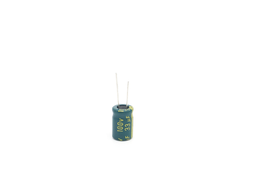 Condensador electrolítico de aluminio de alta frecuencia 10X20m m de 100uF 80V 5000 horas