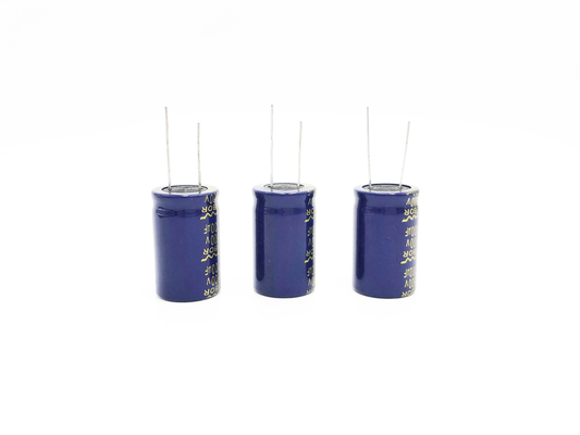 luz ancha del condensador LED de la temperatura del condensador electrolítico de 22X35m m 100UF 500V