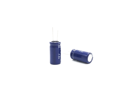Condensador electrolítico de aluminio bajo de alta frecuencia 2200UF16V 13X25m m del ESR