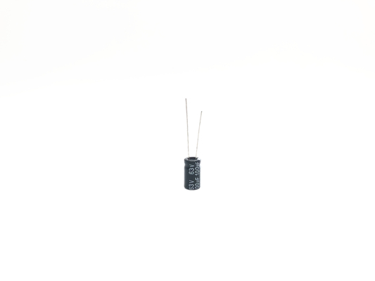 Condensadores electrolíticos de aluminio 100UF63V 8X14m m