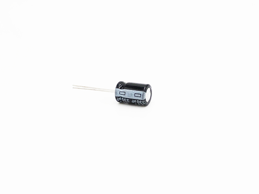 Condensadores electrolíticos radiales miniatura del condensador 330UF35V 10X15m m de TW BOR