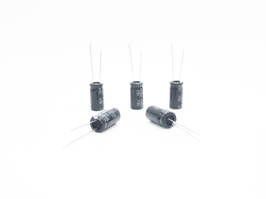 Condensadores electrolíticos de aluminio radiales miniatura 1500UF 16V