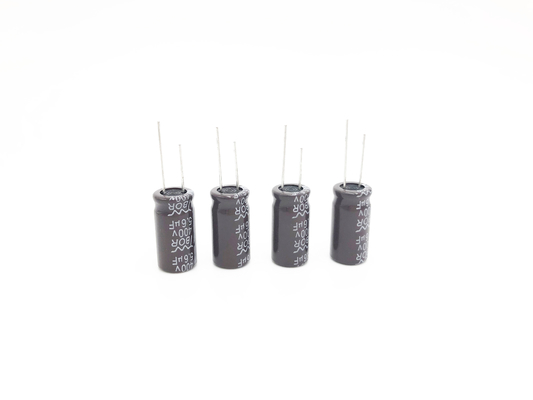 Condensadores de aluminio del condensador electrolítico 5.6UF 400V 10x16m m CFL de TW BOR