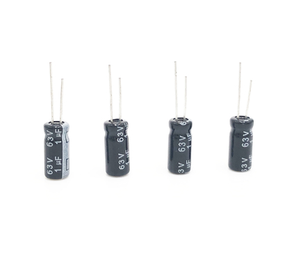 circuitos des alta temperatura radiales del condensador electrolítico de 5x11m m 1UF 63V