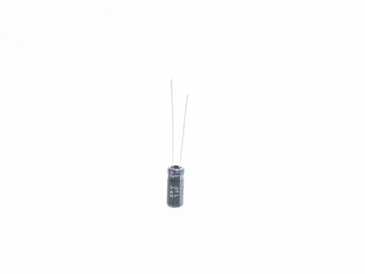 Tolerancia radial del condensador electrolítico ISO14001 el 20% de 1UF 25V