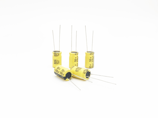 Condensadores electrolíticos des alta temperatura 130C 330UF de 13X20M M 50V