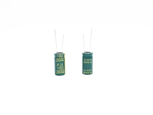 Condensador 13x16m m de la alta capacidad PHR 47uf 200v para la luz del LED