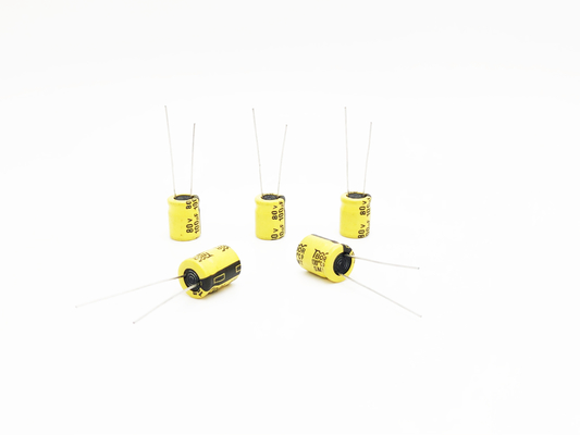 Condensador electrolítico 100UF80V 10x13m m de la luz de la ventaja radial LED