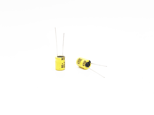 Condensador electrolítico 100UF80V 10x13m m de la luz de la ventaja radial LED