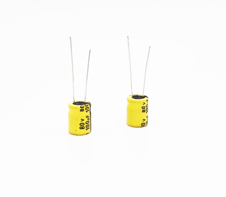 Condensador electrolítico 100UF80V 10x13m m de la luz de la ventaja radial LED