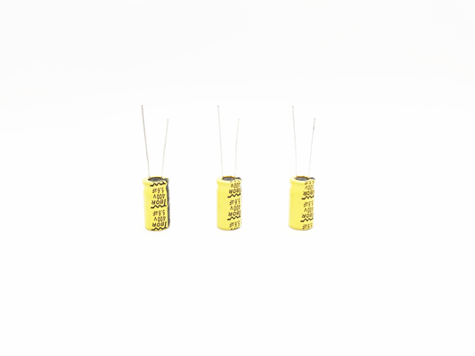 Condensador de alta temperatura 5.6UF 400V 10x20m m de la luz de los circuitos LED