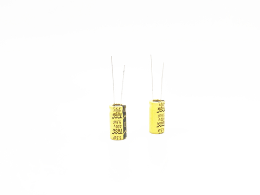 Condensador de alta temperatura 5.6UF 400V 10x20m m de la luz de los circuitos LED
