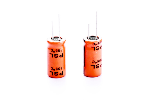 Alto voltaje de aluminio del condensador electrolítico de PSL 100uF 450V para CFL 10000 horas