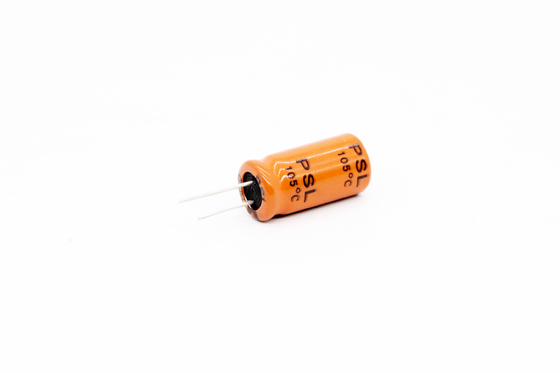 Alto voltaje de aluminio del condensador electrolítico de PSL 100uF 450V para CFL 10000 horas