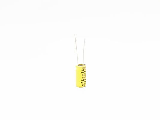 Temperatura amplia ISO9001 del condensador de la luz de 56UF 63V 8X12M M LED