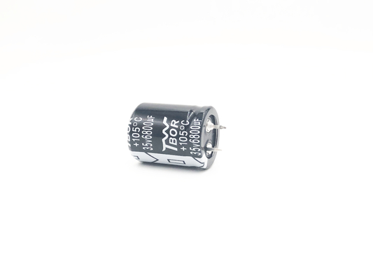 Broche de 6800UF100V 25x30m m en fuentes de alimentación de UPS del condensador que cambian