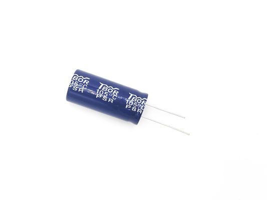 105°C parte radial Capacittor electrolítico ESR bajo de alta frecuencia de aluminio